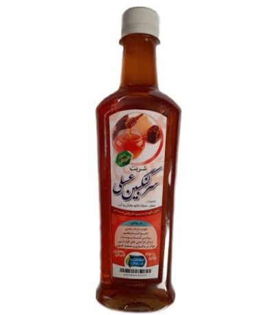 سرکنگبین سکنجبین عسلی کاسنی عنابی