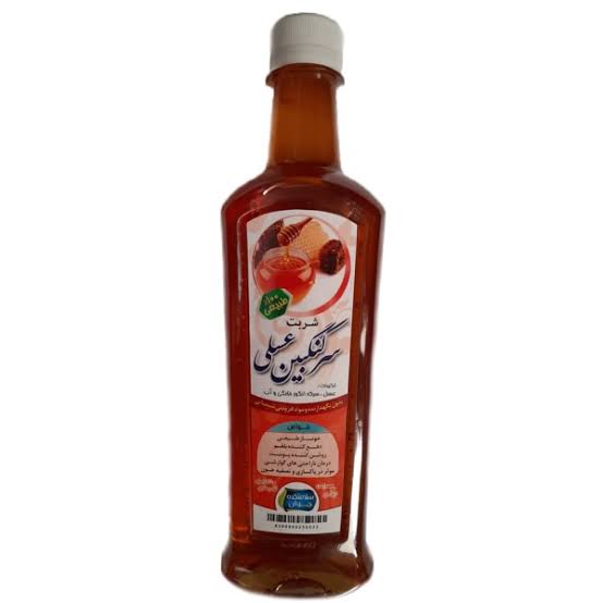 سرکنگبین سکنجبین عسلی کاسنی عنابی